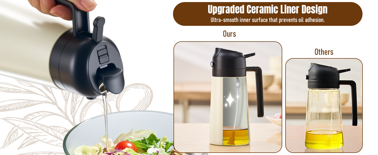 Baalaka 2 in 1 Oil Dipenser Bottle