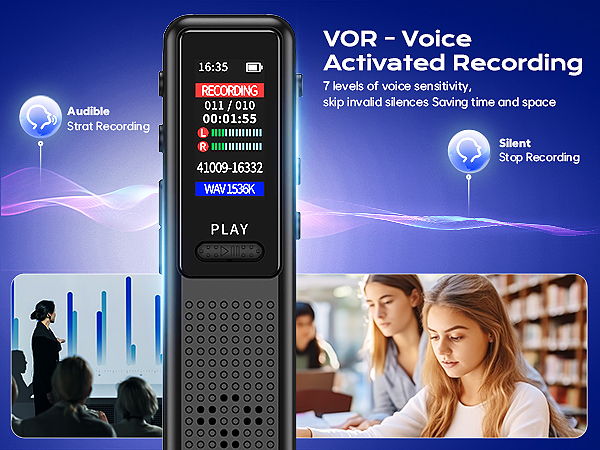 Digital Voice Activated Recorder