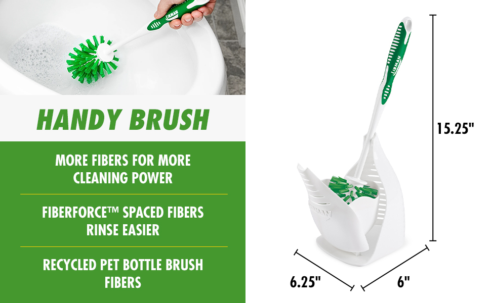 toilet bowl brush and holder