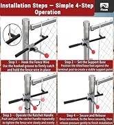 Chain Link Fence Stretcher Tool