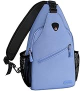 MOSISO Rope Sling Backpack (Up to 13 inch), Multipurpose Crossbody Chest One Shoulder Outdoor Tra...