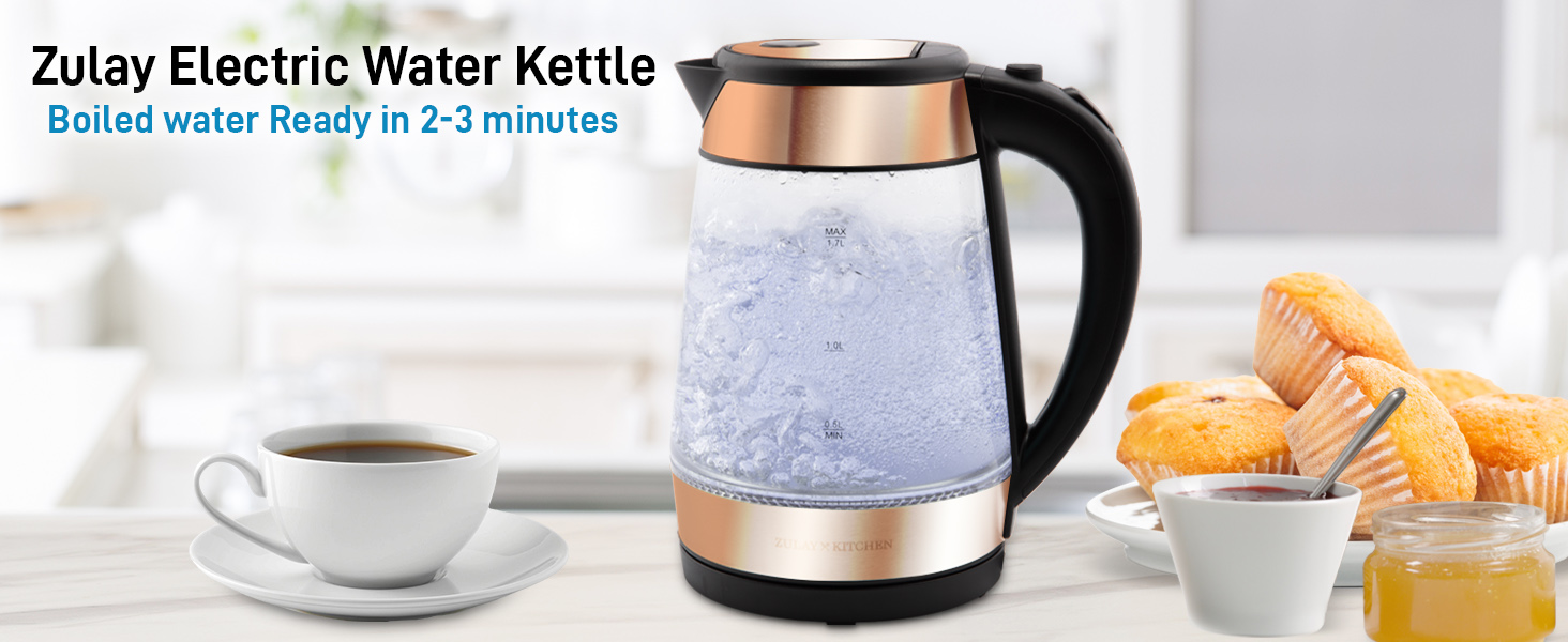 Zulay Electric Water Kettle