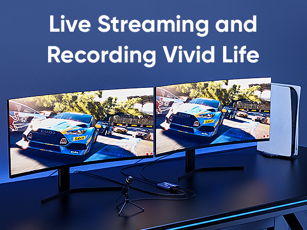 4K 60fps Audio Video HDMI Game Capture