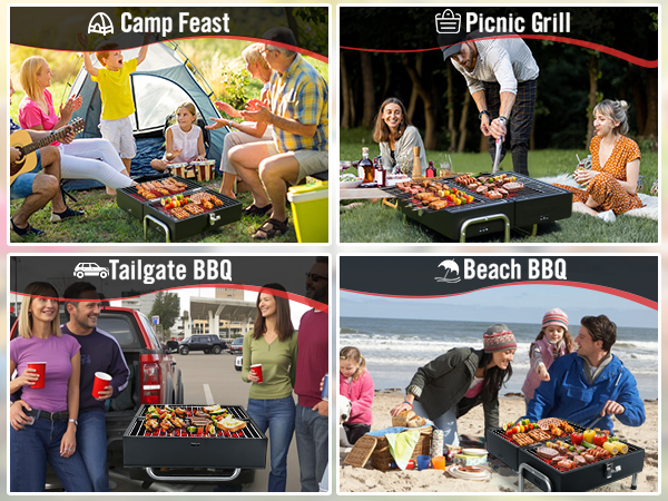camping grill charcoal camping portable grill camping grill camping bbq grill portable