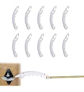 10 Pack Plastic Electric Fence Gate Handle, Insulated Plastic Hook, Suitable for Building Electri...