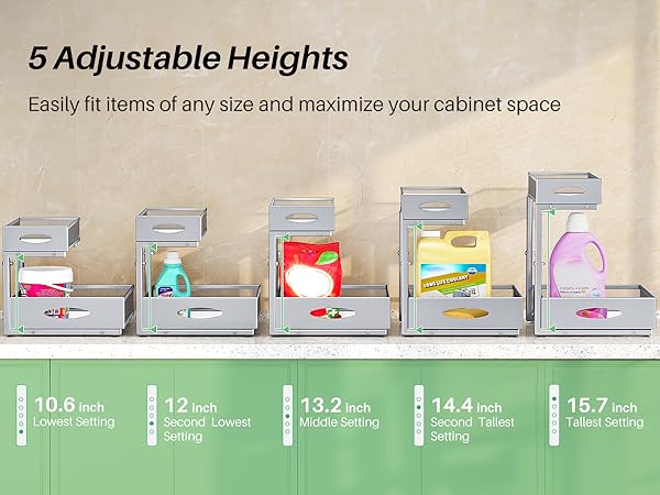 under sink organizers and storage