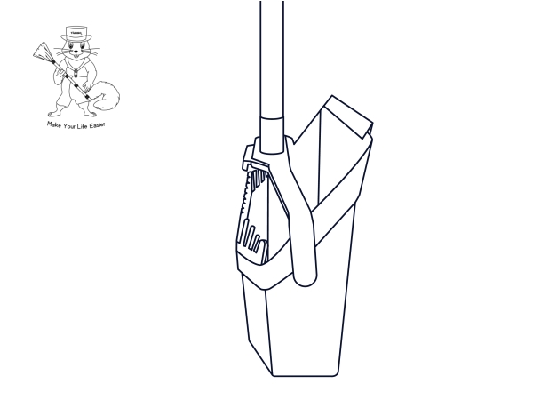 dust pan and dust broom