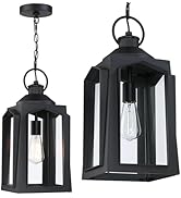Black Pendant Light for Porch