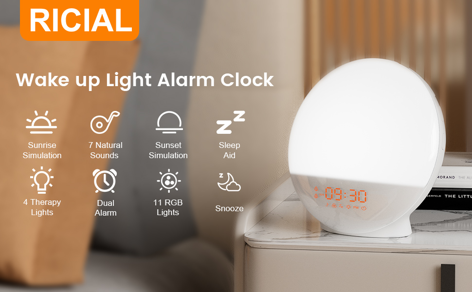 Wake up Light Alarm Clock