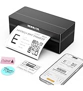 Rongta Bluetooth Thermal Shipping Label Printer, Wireless 4x6 Label Printer for Shipping Packages...