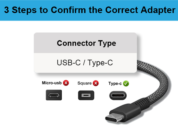 type c laptop charger