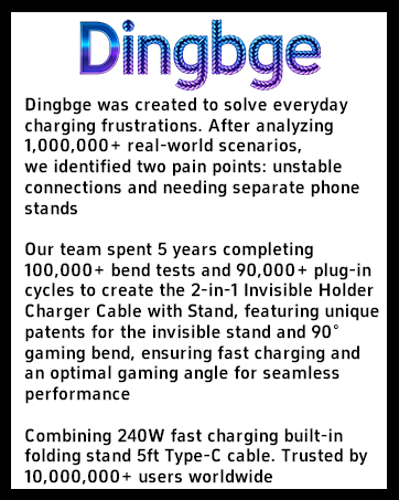 sideways phone charger