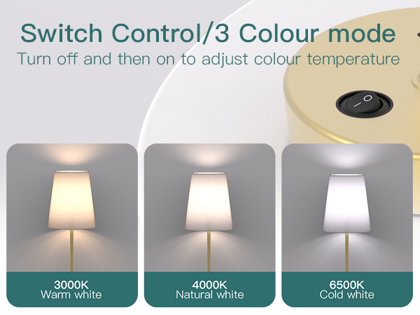 Switch control/3 color mode