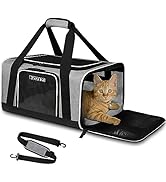 Petskd Pet Carrier 17x13x9.5 Southwest Airline Approved,Pet Travel Carrier Bag for Small Cats and...