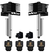 HzdaDeve 2PK 0.2MM H2D Combo Hotend Print Head Hot End Kit Extruder Printer Head Hardened Steel N...
