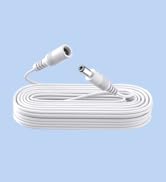 ANLINK 20ft 6M DC Power Extension Cable, DC 12V Power Adapter Extension Cord 5.5mm x 2.1mm for CC...