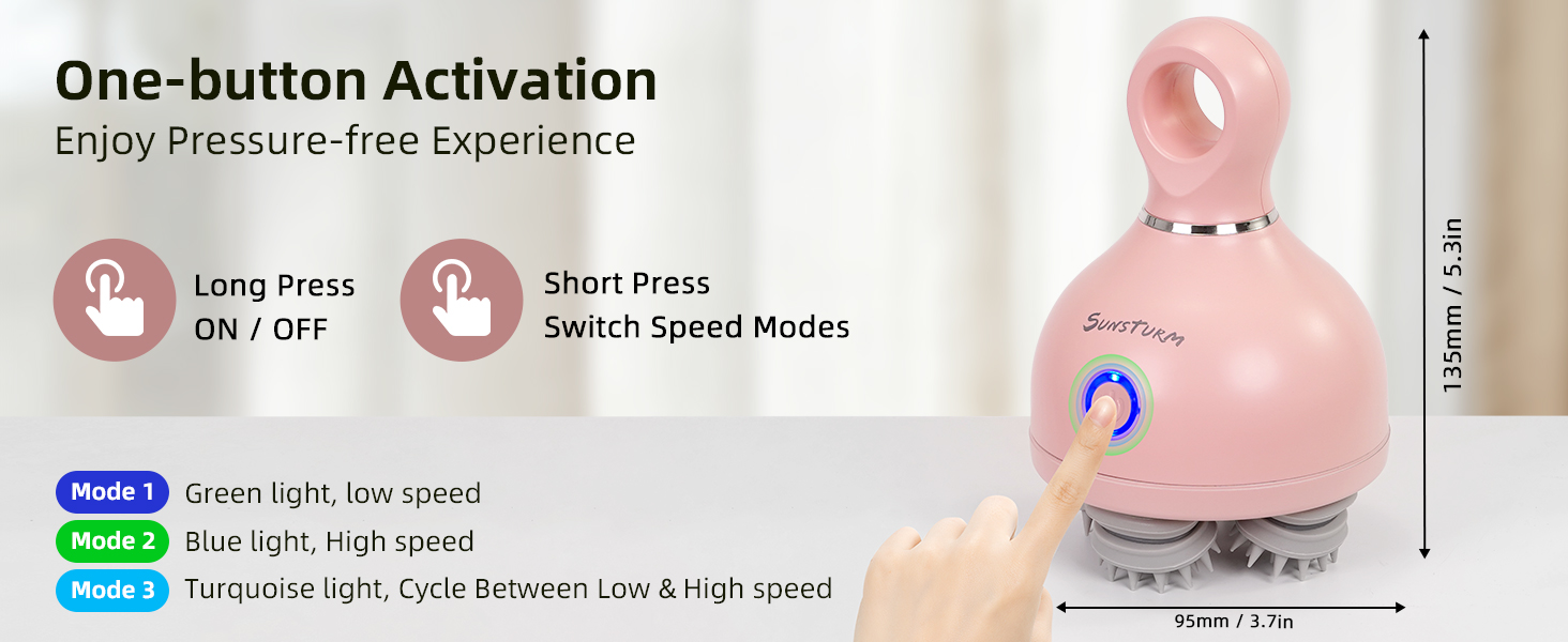 One-button Activation, Enjoy Pressure-free Experience