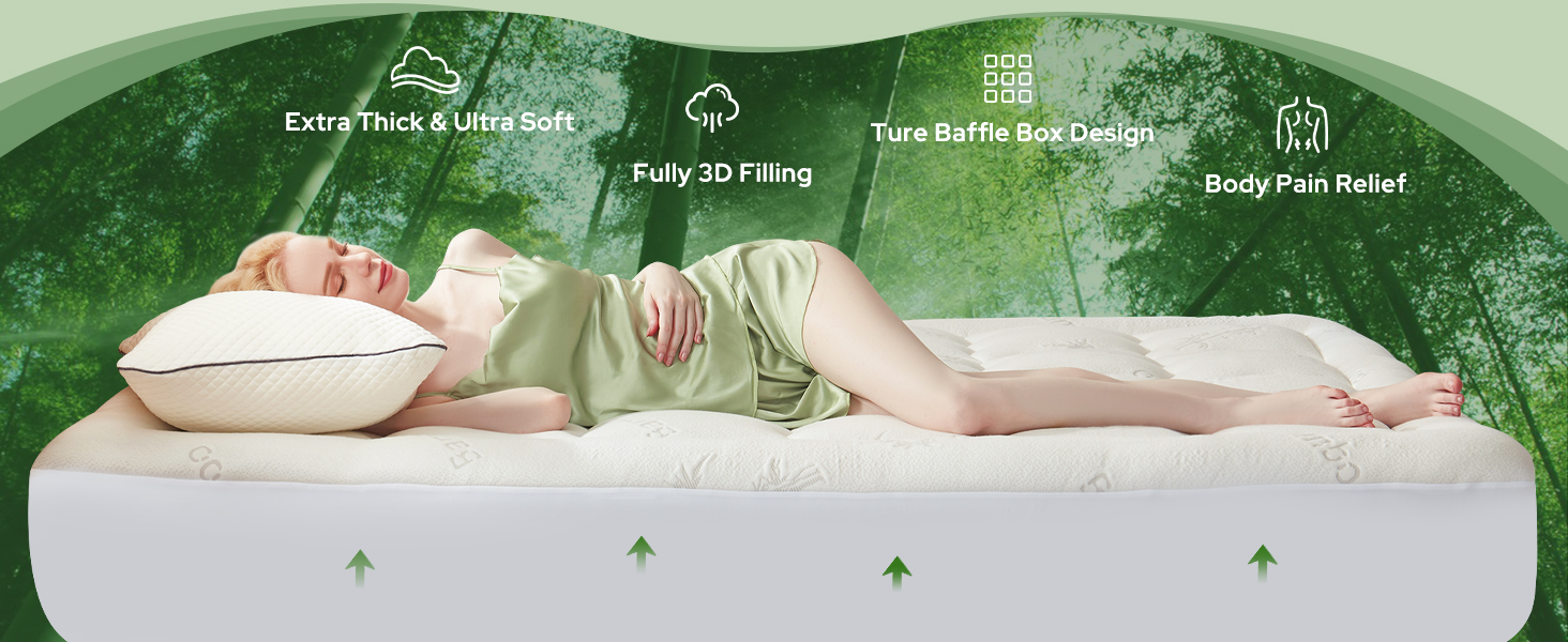BEDLORE mattress topper