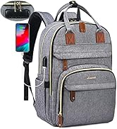 LOVEVOOK Laptop Backpack for Women &amp; Men, Unisex Travel Anti-theft Work Bag, Business Computer Co...