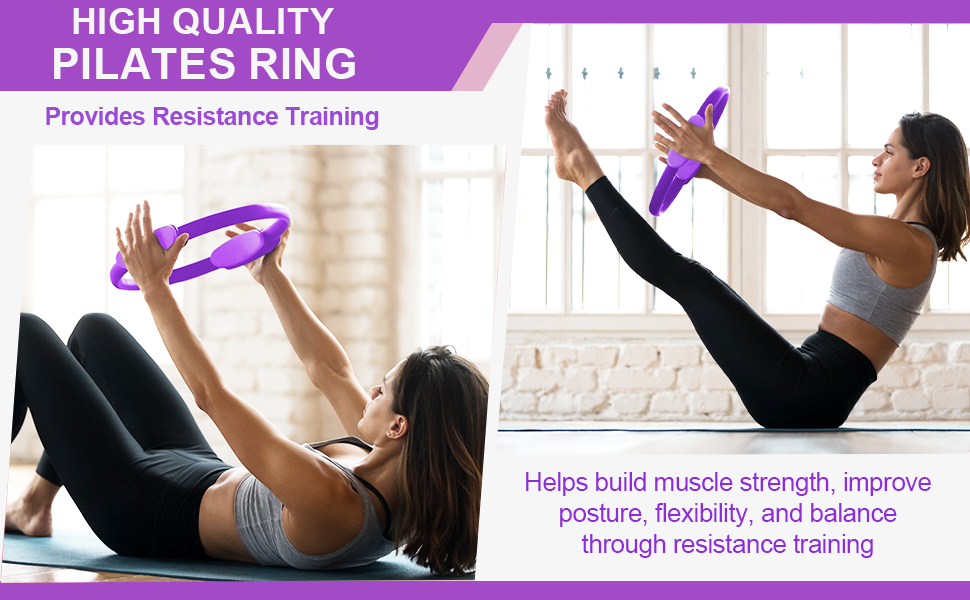 Pilates Ring Equipment Set