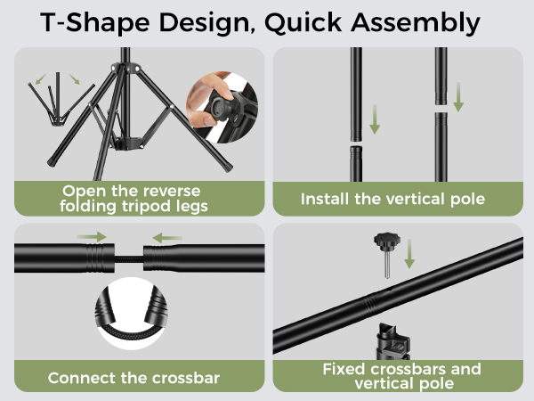 green screen backdrop with stand