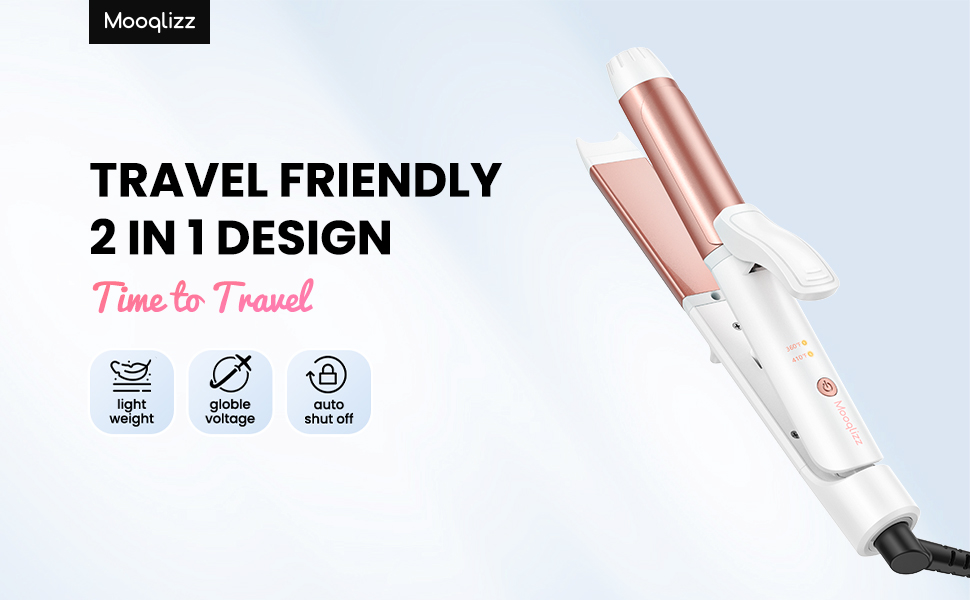 2 in 1 hair curler