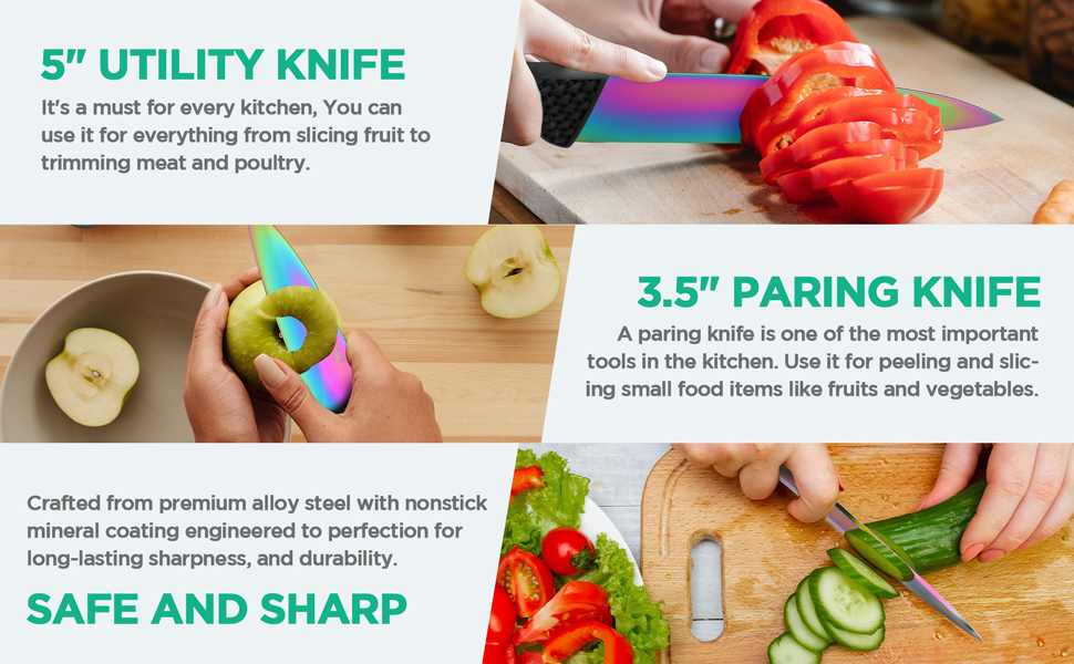 safe and sharp