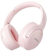 RUNOLIM Hybrid Active Noise Cancelling Headphones, Wireless Over Ear Bluetooth Headphones with Mi...
