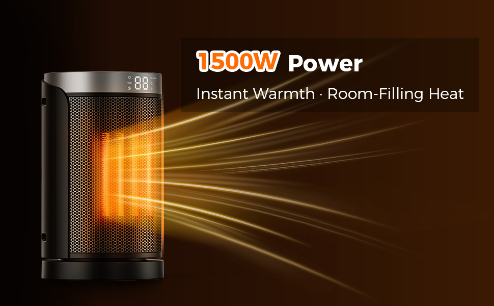 warm air personal heater winter home use