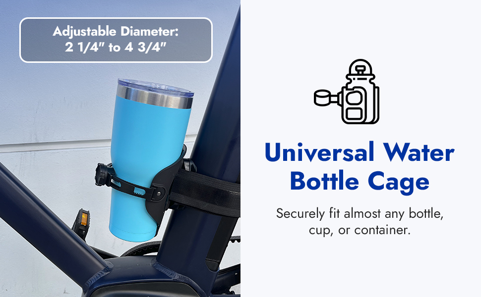 Ride in Style Introducing the ABC Universal Cage for Handlebar 