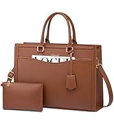 LOVEVOOK Laptop Tote Bag for Women, Office Work Bag Briefcase fit for 15.6 inch Laptop, Large Cap...