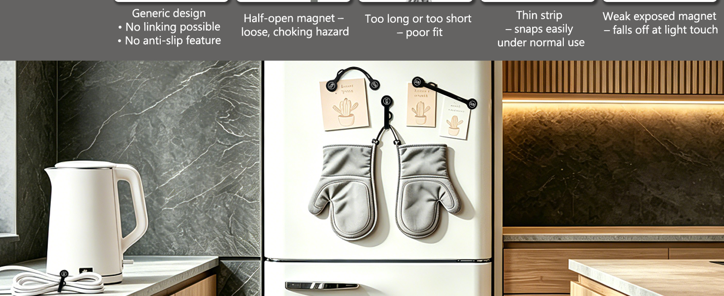 MAGNETIC CABLE CLIPS ORGANIZERS