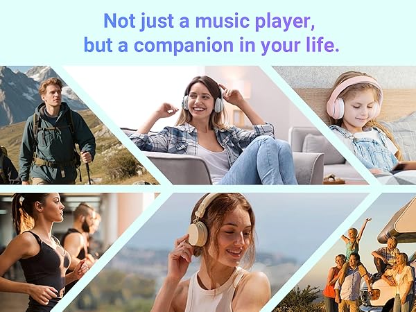 MP3 Player with Bluetooth and WiFi