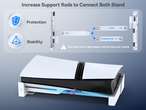PS5 Slim horizontal stand