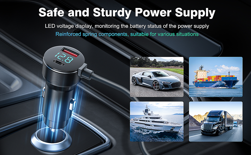 Safe and sturdy Power supply
