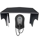 EV Charger Protective Cover - 16.9"x10.2"x10.2" Weatherproof and UV-Resistant, Electric Vehicle C...