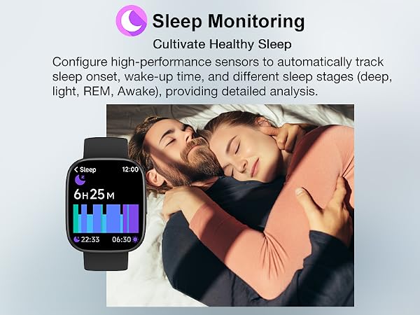 Smart Watch with Sleep Monitor Heart Rate Activity Tracking