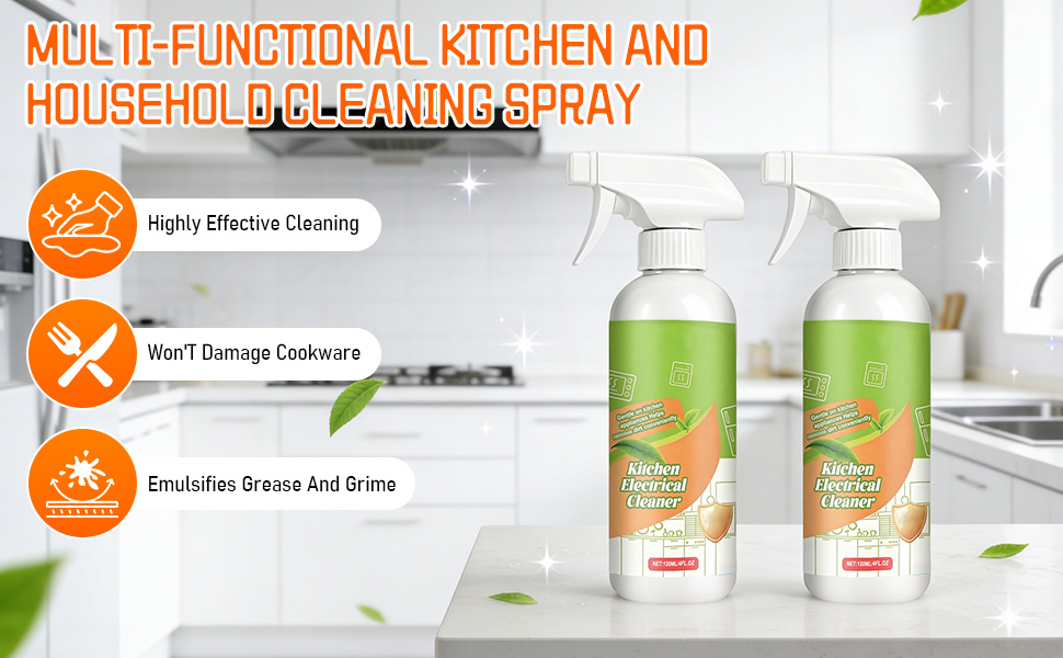 Electrolyzed Ion Kitchen Cleaner Spray