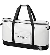 Buffalo Gear Insulated Fish Cooler Bag 106Qt Fish Kill Bag with YKK Zipper, Flat Bottorm Fishing ...