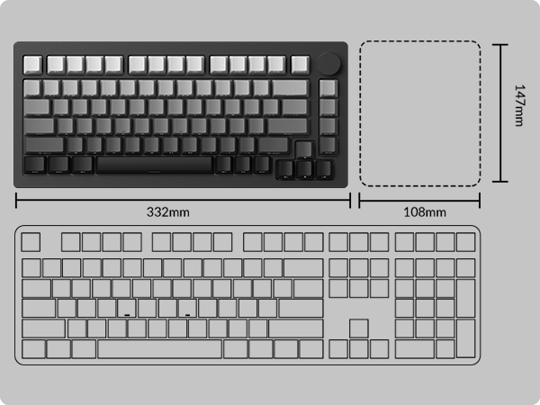 75 PERCENT KEYBOARD