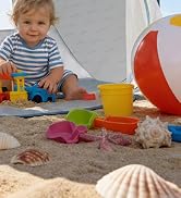 WEMOH Baby Beach Tent, 2026 Upgrade Pop Up UPF 50+ UV Protection Sun Shelter Canopy with Mosquito...