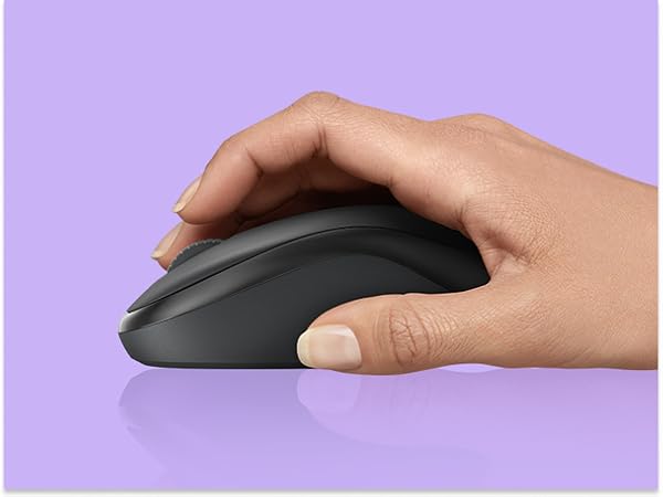 m240 wireless black mouse