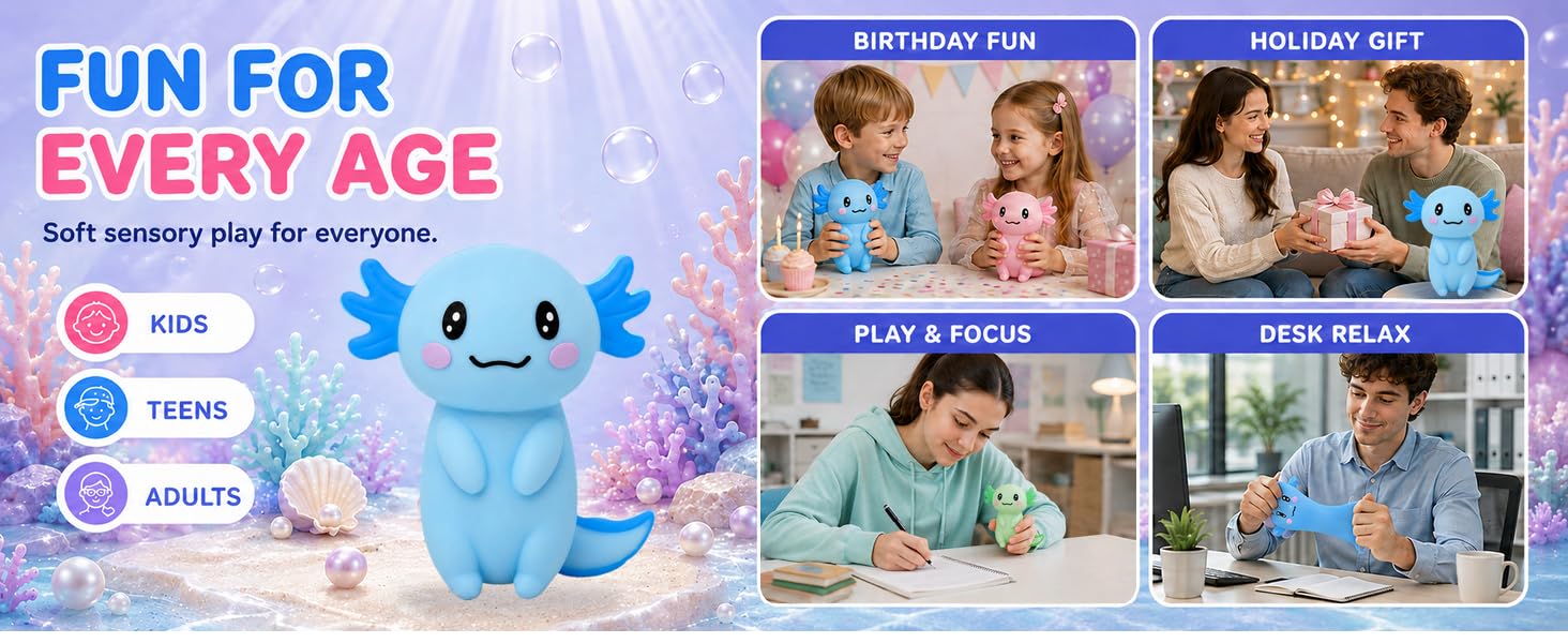 Axolotl Squishy