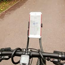 Cycling mobile phone holder navigation mode