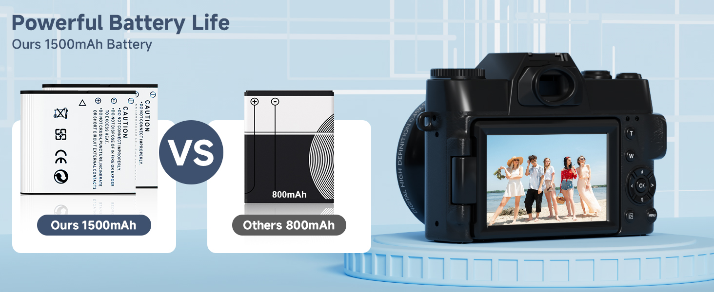 Power Batter Life.digital camera with flip screen compact digital camera camera digital