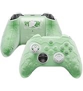 PlayVital for Xbox Series X/S Controller Silicone Cover, Semi-Clear Cute Ocean Whisper Series Sil...
