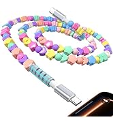 USB C Cable Beaded Cute 60W Fast Charger Cable for Samsung S26 Ultra S25 S24 A17,45W 30W USB-C to...