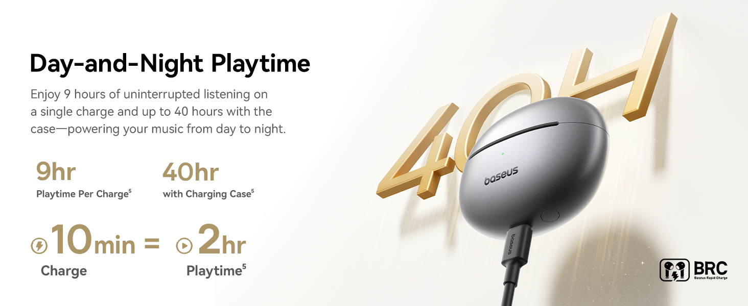 open ear earbuds long playtime