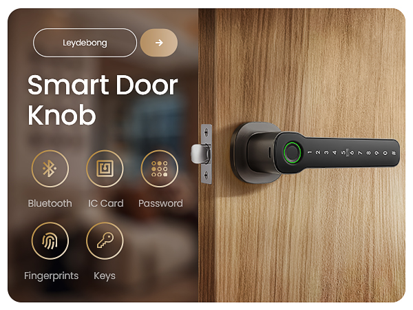 smart door lock fingerprint door lock