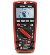 Triplett 9055 6-in-1 4000 Digital Multimeter and Multi-Tester - Sound, Light, Humidity, Temperatu...